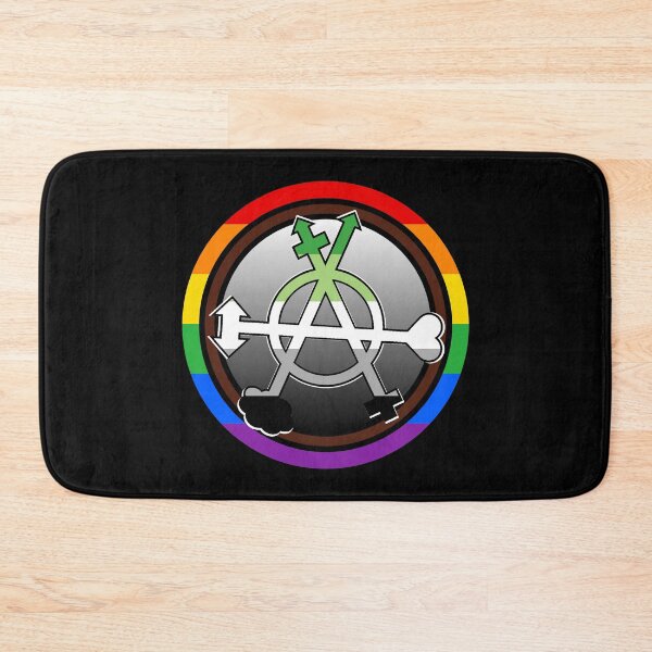 Item preview, Aromantic Gender Anarchy Symbol  designed and sold by dickensign.