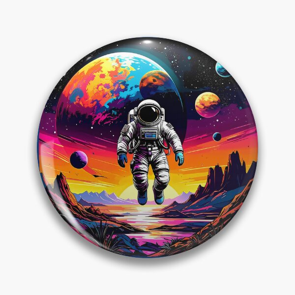 Item preview, An astronaut and planets designed and sold by Creative Visualize.