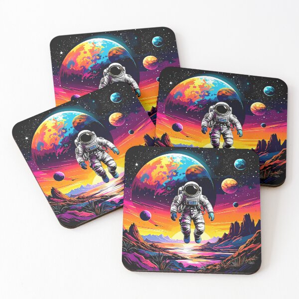Item preview, An astronaut and planets designed and sold by Creative Visualize.