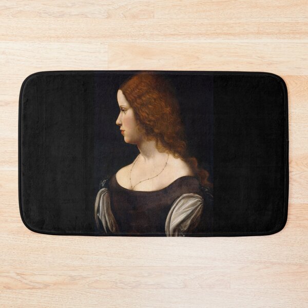 Item preview, Portrait of a Young Lady by Leonardo da Vinci: High Renaissance Profile Poster designed and sold by artofuniverse.