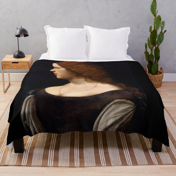 Item preview, Portrait of a Young Lady by Leonardo da Vinci: High Renaissance Profile Poster designed and sold by artofuniverse.
