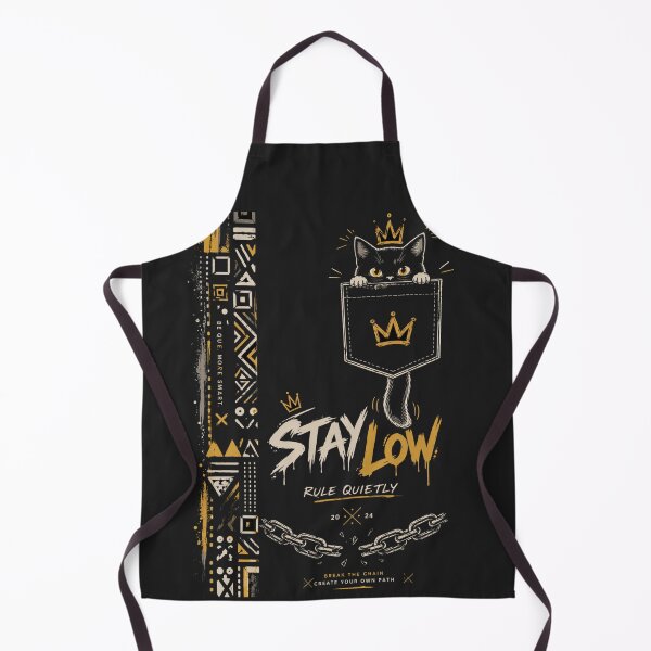 Item preview, Stay Low Rule Quietly Cat T-Shirts – Street Style Graphic designed and sold by KDesignCrafts.
