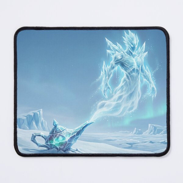 Item preview, Cryo Genie – Mystical Ice Genie in an Arctic Frozen Landscape 4 designed and sold by WordPlayStudio.