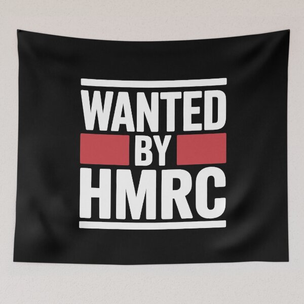 Item preview, Wanted By HMRC Funny British Tax Joke UK Tax Humor Gift designed and sold by Say It With Ink.