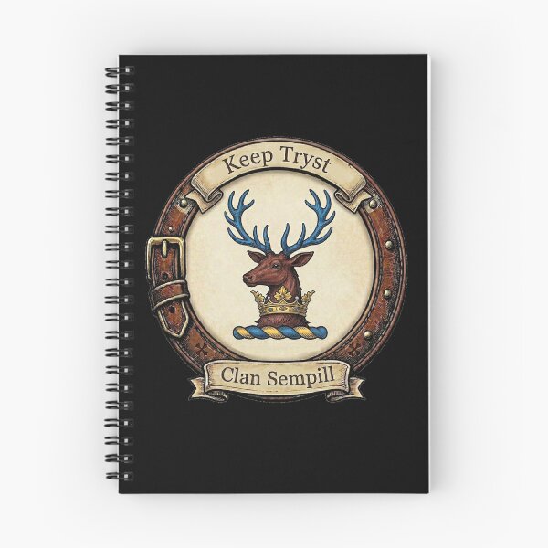 Item preview, Clan Sempill Crest designed and sold by BagTown Clans.