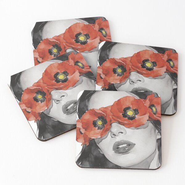 Item preview, «Behind the Poppy Petals: Secrets of the Inner Garden» designed and sold by  BoomPoster.