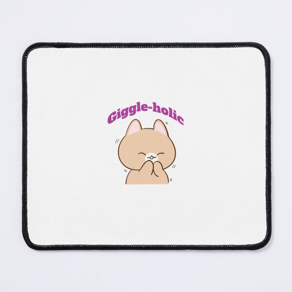 Item preview, Giggle-holic, Funny Cute Sticker designed and sold by nogoody2shoes.