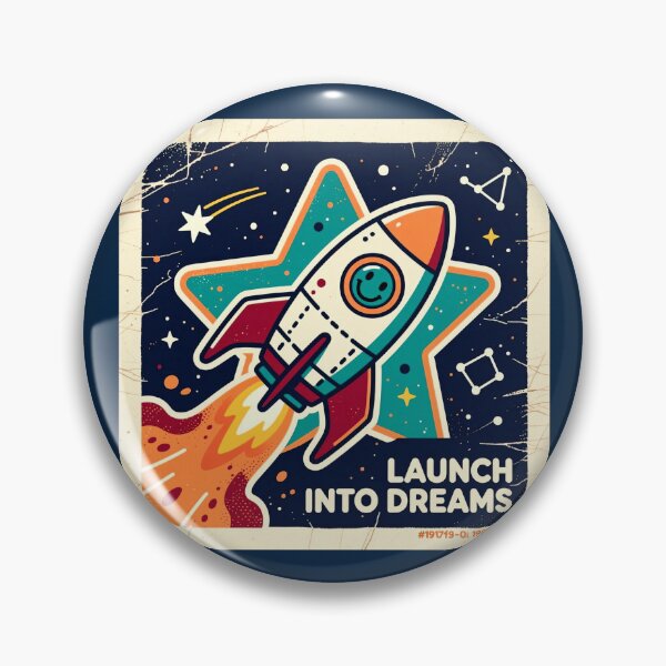Item preview, Space Nerd Retro Rocket Tee designed and sold by Arte-Excellency.
