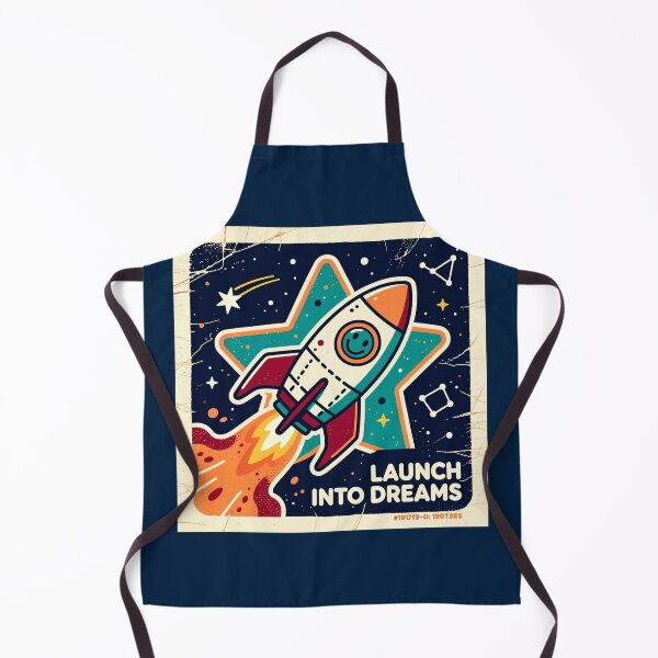 Item preview, Space Nerd Retro Rocket Tee designed and sold by Arte-Excellency.