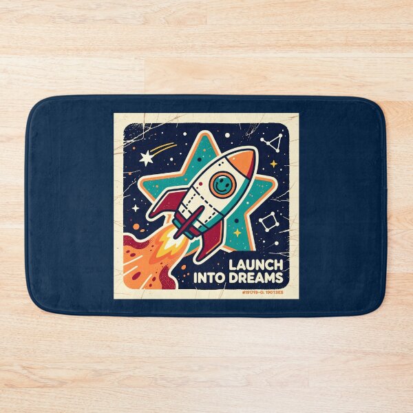 Item preview, Space Nerd Retro Rocket Tee designed and sold by Arte-Excellency.