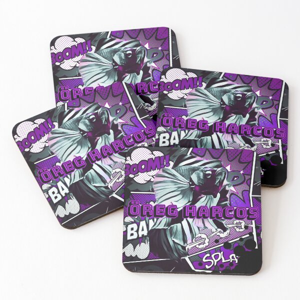 Item preview, Öreg Harcos - The Original Comic Betta (Purple Edition) designed and sold by oregharcoshal.