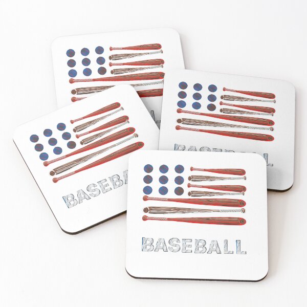 Item preview,  Patriotic USA Baseball Flag with Bats and Balls designed and sold by area248.