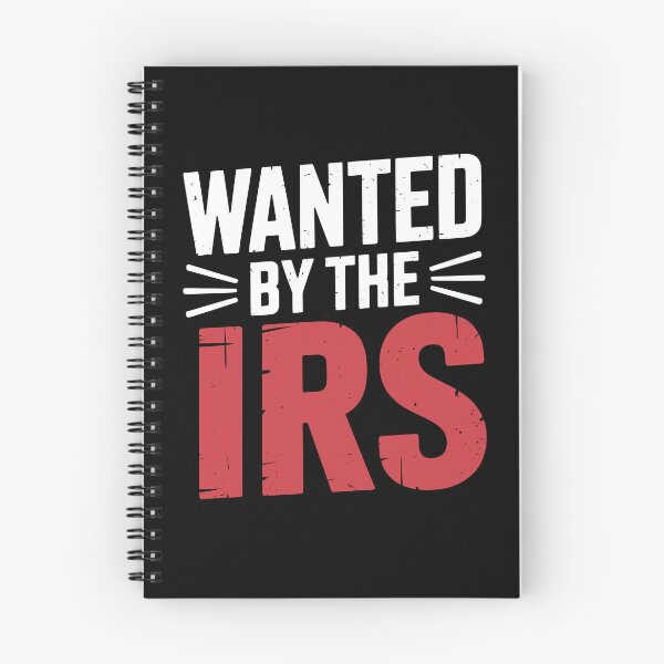 Item preview, Wanted By the IRS Funny Tax Joke IRS Humor Gift designed and sold by Say It With Ink.