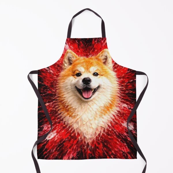 Item preview, Pomeranian Color Explosion Dog Art designed and sold by Vista Atelier.