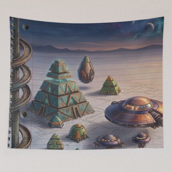Item preview, UFO Sketches  designed and sold by Karen Persephone .