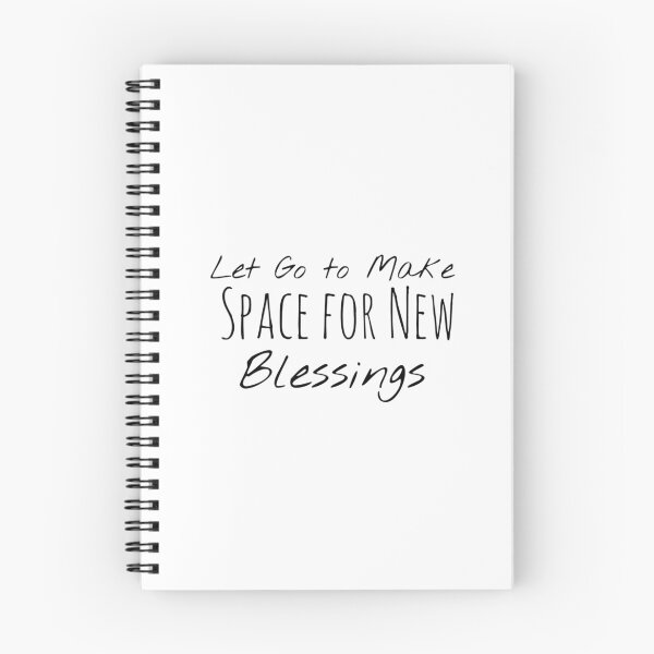 Item preview, Let Go to Make Space for New Blessings – Letting Go Affirmation designed and sold by Camila  Ardila.