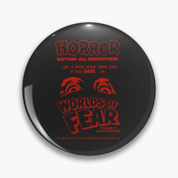 Item preview, Worlds of Fear — Tales That Defy Description! (Horror Red) designed and sold by VoglR.