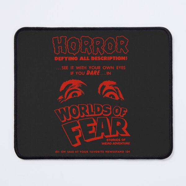 Item preview, Worlds of Fear — Tales That Defy Description! (Horror Red) designed and sold by VoglR.