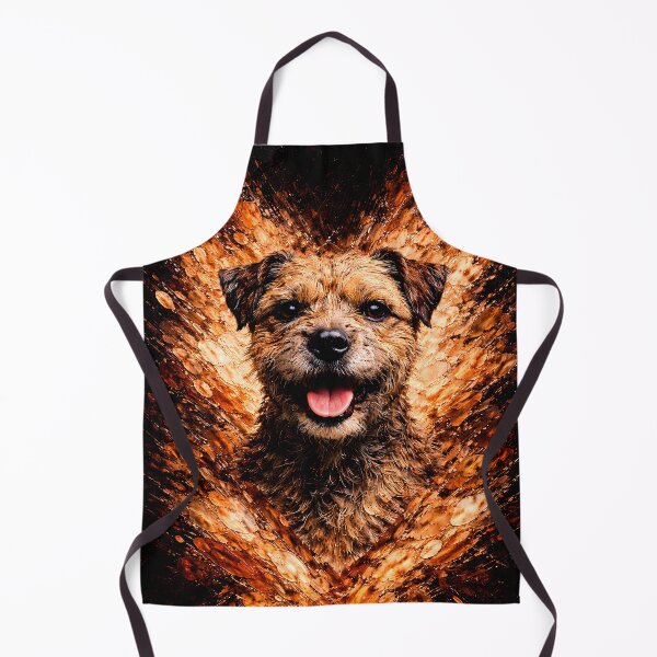 Item preview, Border Terrier Color Explosion Dog Art designed and sold by Vista Atelier.