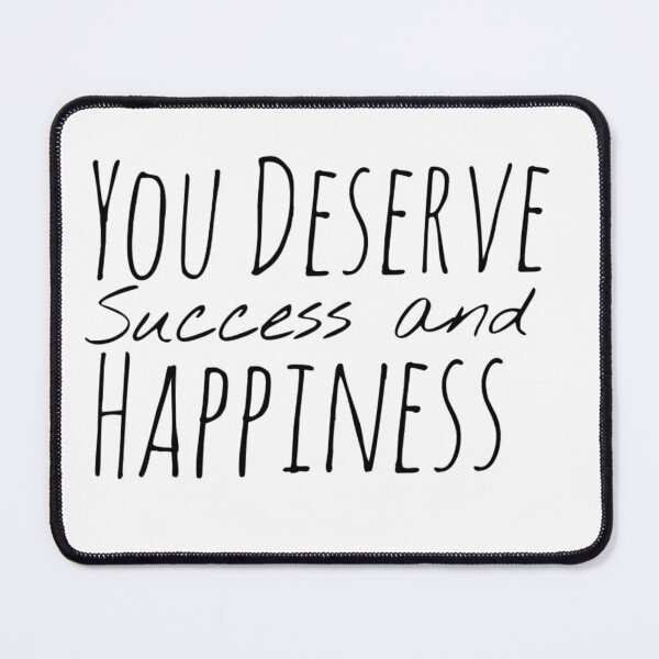 Item preview, You Deserve Success and Happiness – Self-Worth Affirmation designed and sold by Camila  Ardila.