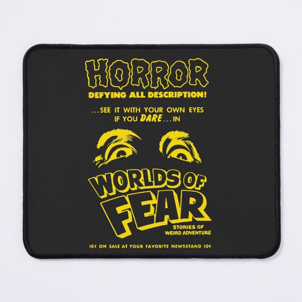 Item preview, Worlds of Fear — Tales That Defy Description! (Electric Yellow) designed and sold by VoglR.