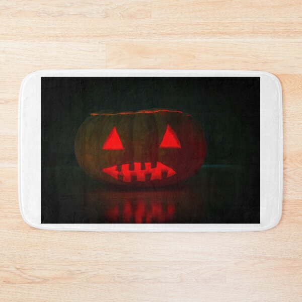 Item preview, Glowing Carved Pumpkin Jack-O'-Lantern With Red Light For Halloween Table Decoration designed and sold by Nmallia.