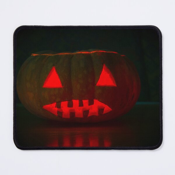 Item preview, Glowing Carved Pumpkin Jack-O'-Lantern With Red Light For Halloween Table Decoration designed and sold by Nmallia.