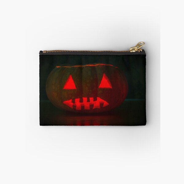 Item preview, Glowing Carved Pumpkin Jack-O'-Lantern With Red Light For Halloween Table Decoration designed and sold by Nmallia.