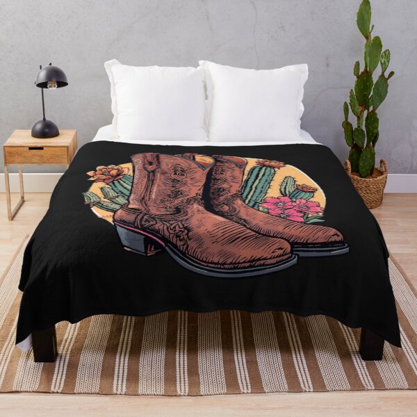 Item preview, Blooming Desert Cowgirl Boots designed and sold by Zakrytos ★★★★★.