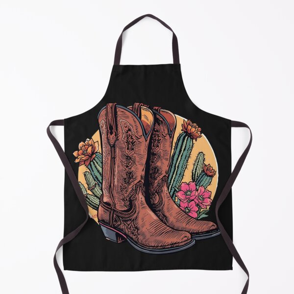 Item preview, Blooming Desert Cowgirl Boots designed and sold by Zakrytos ★★★★★.