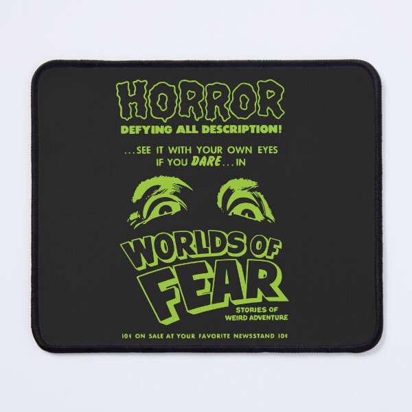 Item preview, Worlds of Fear — Tales That Defy Description! (Sickly Green) designed and sold by VoglR.