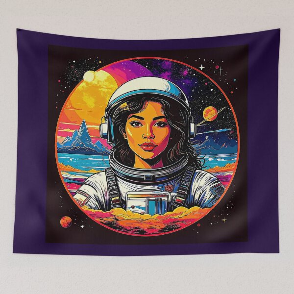 Item preview, An astronaut portrait designed and sold by Creative Visualize.