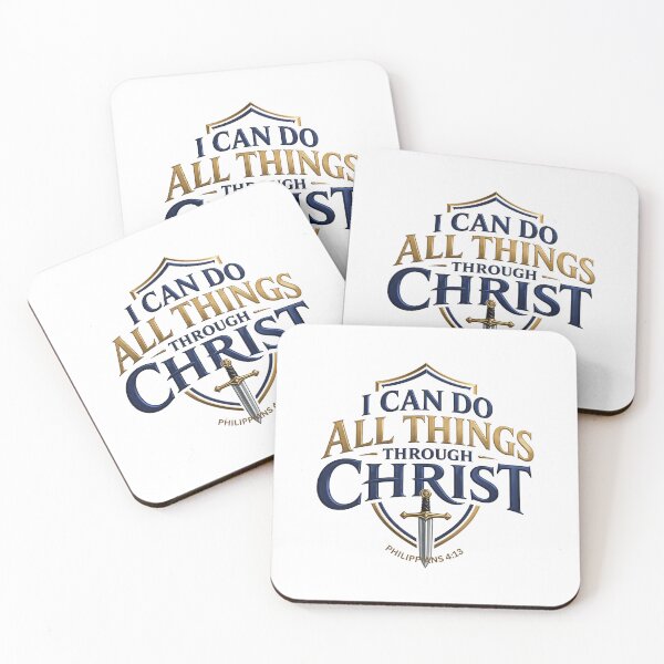 Item preview, I Can Do All Things Through Christ. Philippians 4:13. designed and sold by Virtuousvogue.