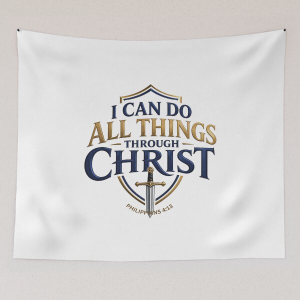 Item preview, I Can Do All Things Through Christ. Philippians 4:13. designed and sold by Virtuousvogue.