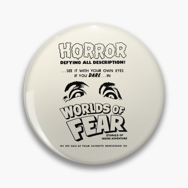 Item preview, Worlds of Fear — Tales That Defy Description! (Black) designed and sold by VoglR.
