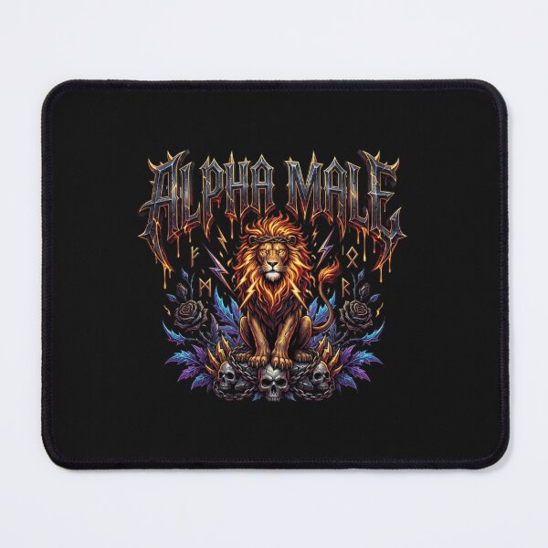 Item preview, Alpha Male Lion Gothic Skull Design designed and sold by sudothongminh.