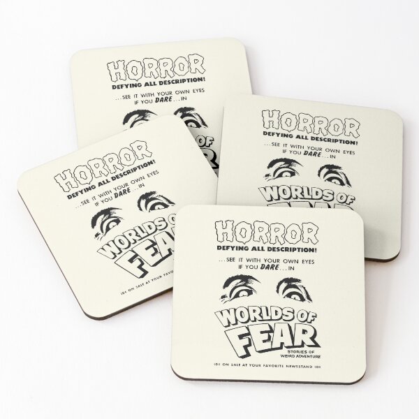 Item preview, Worlds of Fear — Tales That Defy Description! (Black) designed and sold by VoglR.