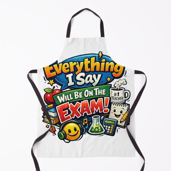 Item preview, Everything I Say Will be On The Exam - Teacher designed and sold by Sirio22.