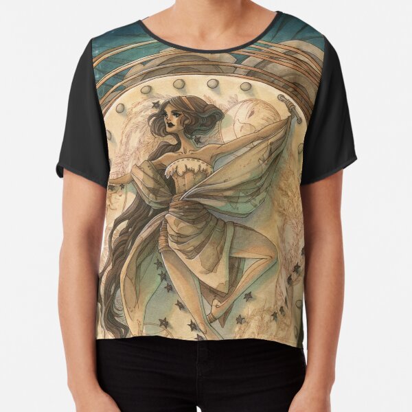 Tarot - The World Chiffon Top