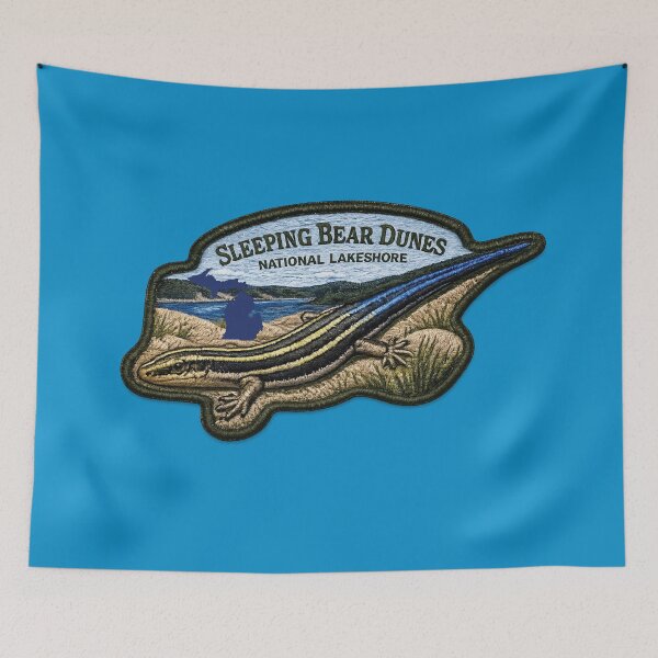 Item preview, five stripe skink designed and sold by FreshWaterWares.