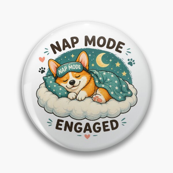 Item preview, Nap Mode Engaged Corgi Shirt designed and sold by AggyCreatif.