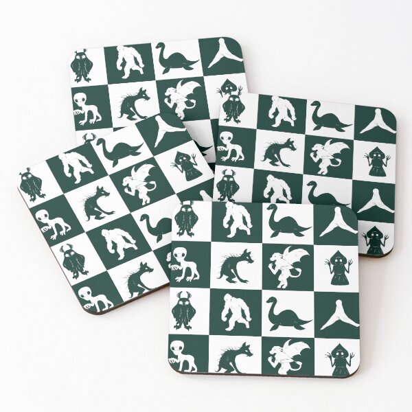 Item preview, Cryptid Checkers designed and sold by Twozzie.