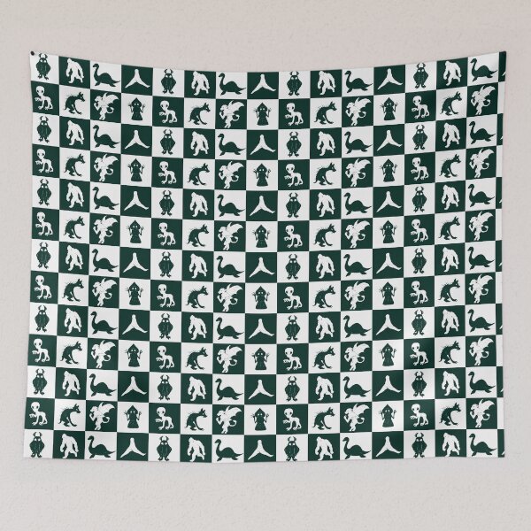 Item preview, Cryptid Checkers designed and sold by Twozzie.