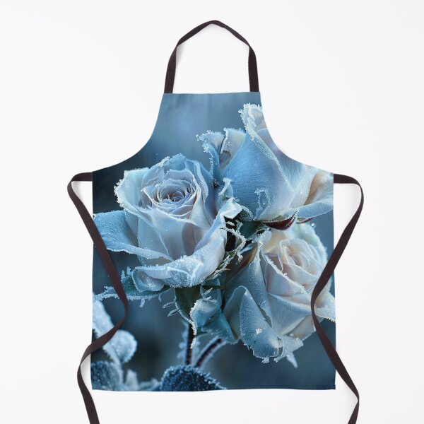 Item preview, Frozen Blue Roses – Icy Floral Aesthetic designed and sold by VelvetThornsArt.