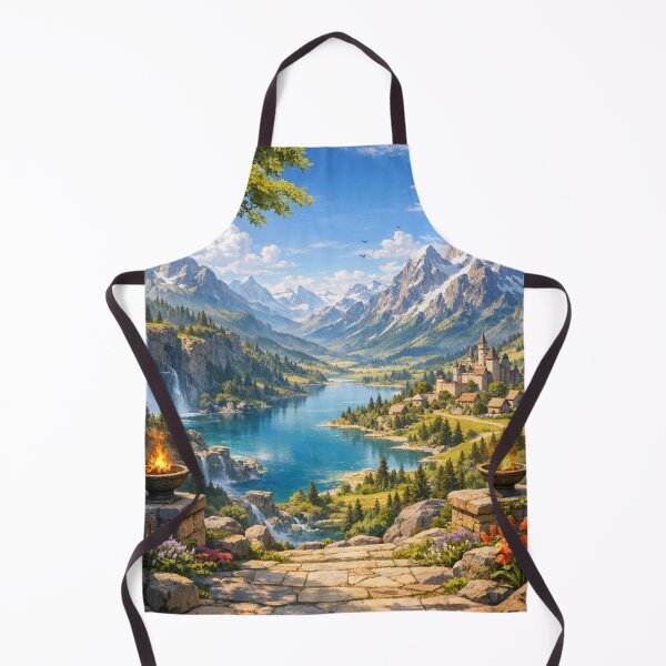 Item preview, Enchanted valley between eternal mountains designed and sold by JuViRo.