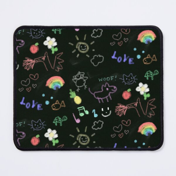 Item preview, Cute Blackboard Print designed and sold by Twozzie.