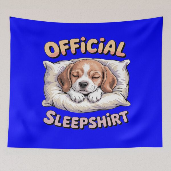 Item preview, Funny Humorous Beagle Puppy Art Design Official Sleepshirt designed and sold by fantasticdesign.