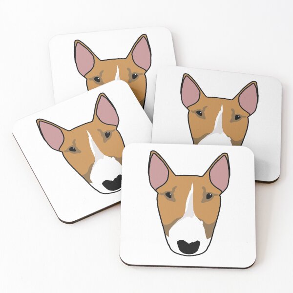 Item preview, Pepper The Bull Terrier designed and sold by emilydevineart.