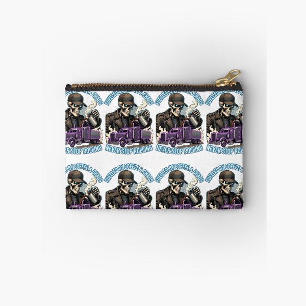 Item preview, „Fuelled by Coffee & Chaos – Never Stop Rolling“ designed and sold by NoriudaR.