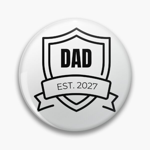 Item preview, Dad Established 2027 – New Dad Gift First Father’s Day Vintage Retro Design designed and sold by Con Amor Studio.